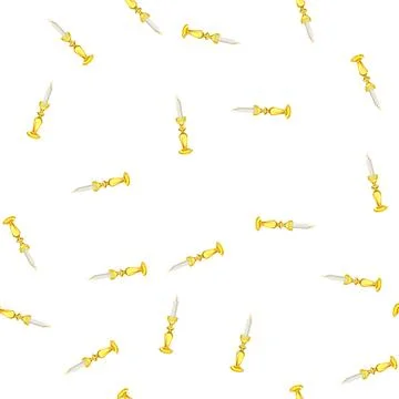 Pattern antique candlestick vintage cartoon vector 스톡 일러스트