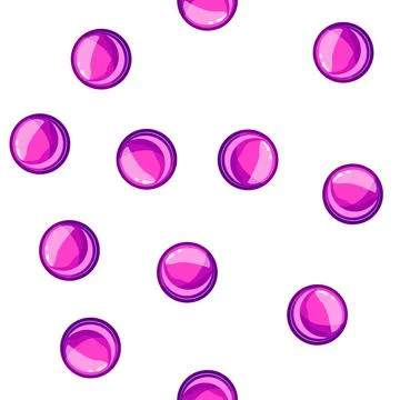 Pattern app round game button cartoon vector Stock Illustration