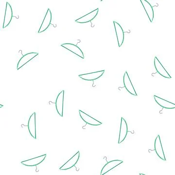 Pattern apparel hanger clothes cartoon vector 库存插图