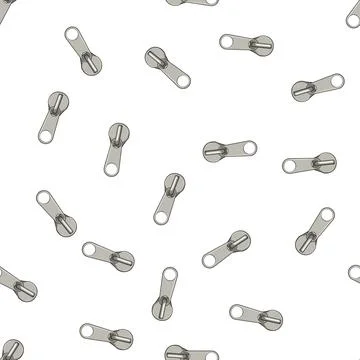 Pattern apparel zipper puller cartoon vector Stock Illustration