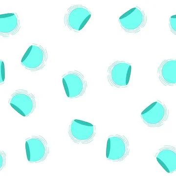 Pattern aqua dome protecting and covering area Stock Illustration