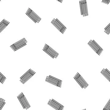 Pattern arc electrodes welding cartoon vector Stock Illustration