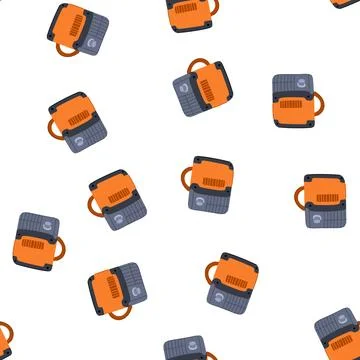 Pattern arc welding machine cartoon vector Ilustración de archivo