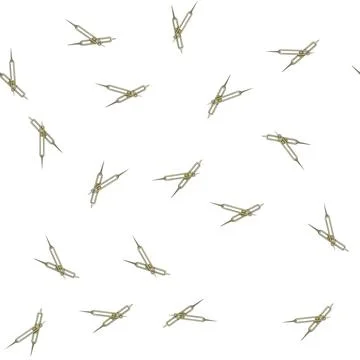 Pattern architect compass divider cartoon vector sign color Illustrazione stock
