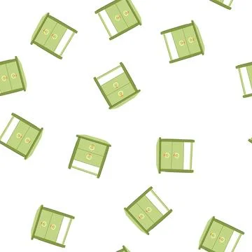 Pattern archive file cabinet cartoon vector Stock-Illustration