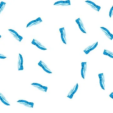 Pattern arctic ice crack cartoon vector 스톡 일러스트