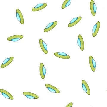 Pattern area ufo ship cartoon vector Stock Illustration