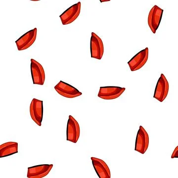 Pattern army beret hat military cartoon vector Stock Illustration