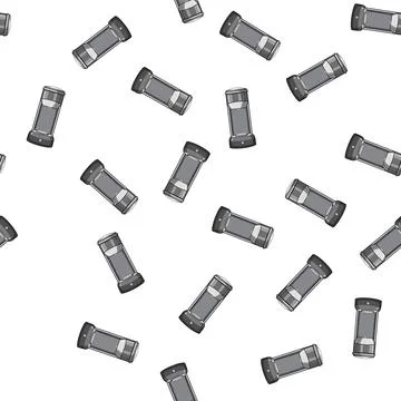 Pattern aroma capsule coffee maker cartoon vector Stock Illustration