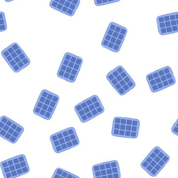 Pattern aroma fresh herb freezing tray cartoon vector 库存插图
