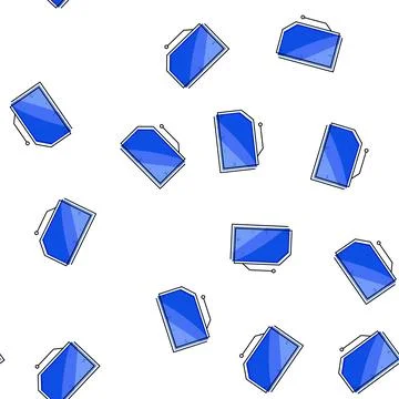 Pattern arrow callout shapes cartoon vector Illustrazione stock