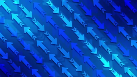 Pattern arrows pointing down-right on gradient background animation, abstra.. Stock Footage 334749887