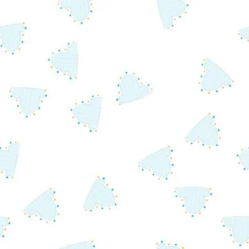 Pattern art boho cloud cartoon vector Stock Illustration