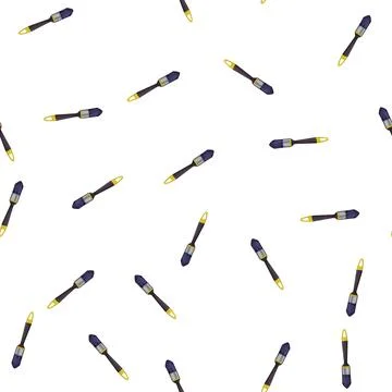 Pattern art brush paint cartoon vector 스톡 일러스트