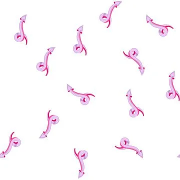 Pattern art graffiti arrow cartoon vector Stock Illustration