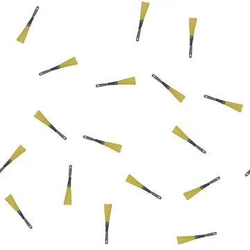 Pattern artist brush paint tool cartoon vector イラスト素材