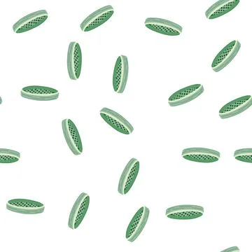 Pattern asian bamboo steamer basket cartoon vector Stockillustratie
