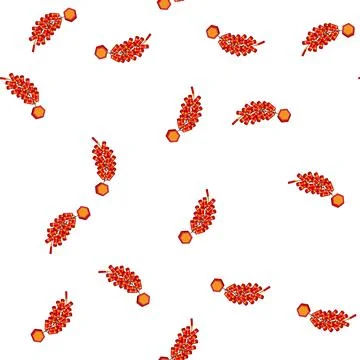 Pattern asian chinese firecracker cartoon vector Stock Illustration