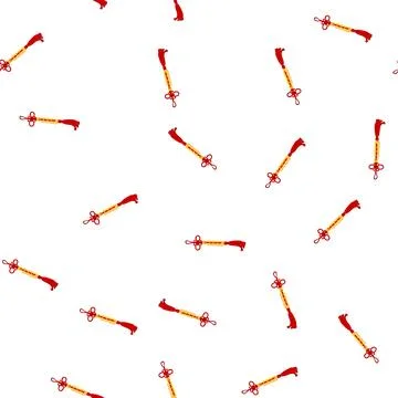 Pattern asian chinese lucky knot cartoon vector イラスト素材