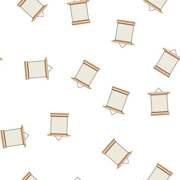 Pattern asian chinese scroll cartoon vector Stock Illustration