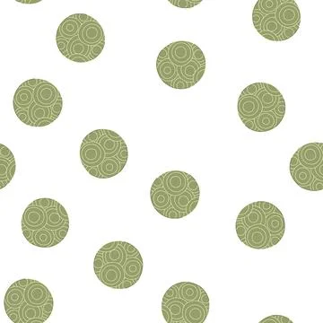 Pattern asian inspired circle pattern with abstract ornament 스톡 일러스트