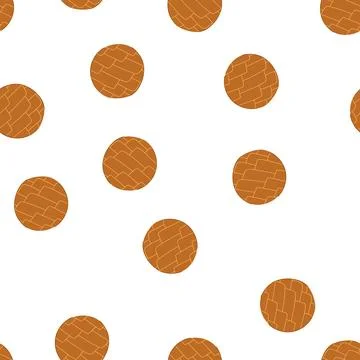 Pattern asian style circle ornament pattern イラスト素材