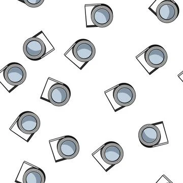 Pattern audience spotlight stage cartoon vector イラスト素材