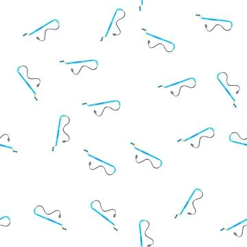 Pattern auger drain snake cartoon vector イラスト素材