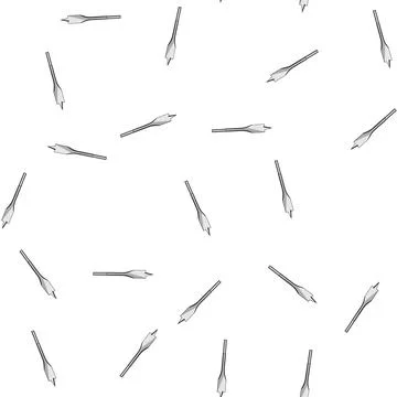 Pattern auger drill bit cartoon vector Stock Illustration