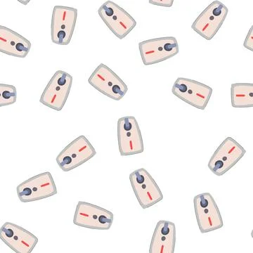 Pattern automatic wall soap dispenser cartoon vector イラスト素材