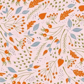 Pattern Autumn 2023 12 Stock Illustration