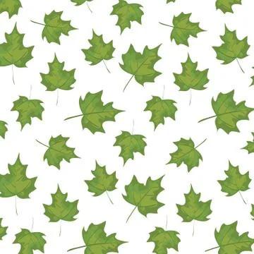 Pattern of autumn leafs decoration 스톡 일러스트