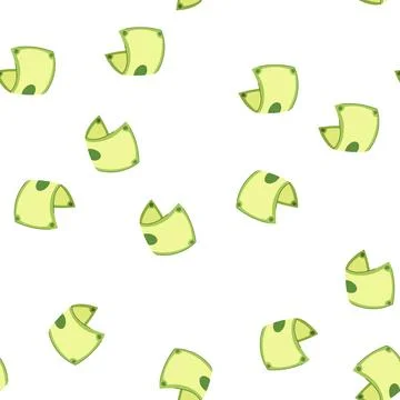 Pattern back cash cartoon vector Illustrazione stock