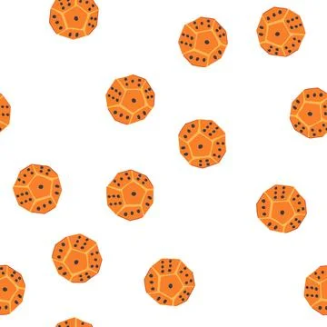 Pattern backgammon dice cartoon vector Stock Illustration