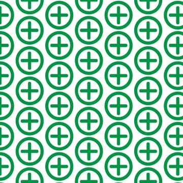 Pattern background Additional plus Icon Stockillustratie