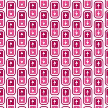 Pattern background Arrow up and down icon Stock Illustration