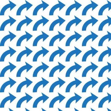 Pattern background arrow icon Stock Illustration
