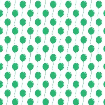 Pattern background balloon icon Stock Illustration