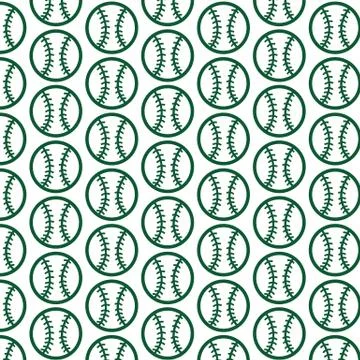Pattern background baseball icon 스톡 일러스트