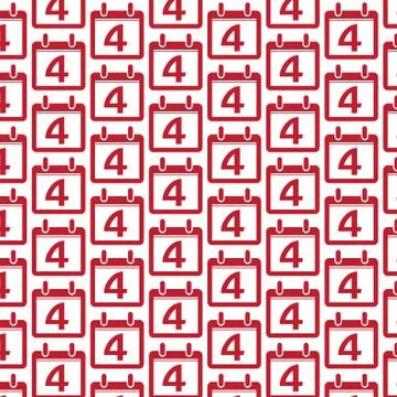 Pattern background Calendar Icon Stock Illustration