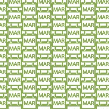 Pattern background Calendar Icon Stock Illustration