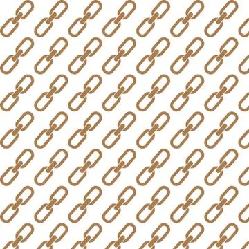 Pattern background chain link icon イラスト素材