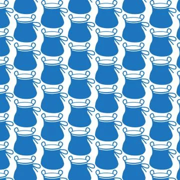 Pattern background Chalk Bag climb icon Illustrazione stock