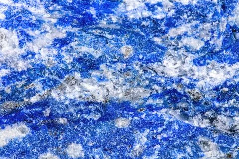 Pattern background, closeup of lapis lazuli mineral stone Stock Photos