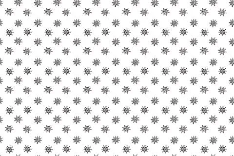 Pattern background with covid elements. Covid pattern background. Stockillustratie