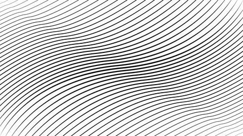 Pattern background curved texture, abstract swirl wave element stripe flow Stock Illustration