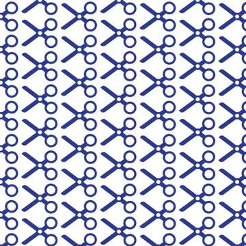 Pattern background Cut scissors icon イラスト素材