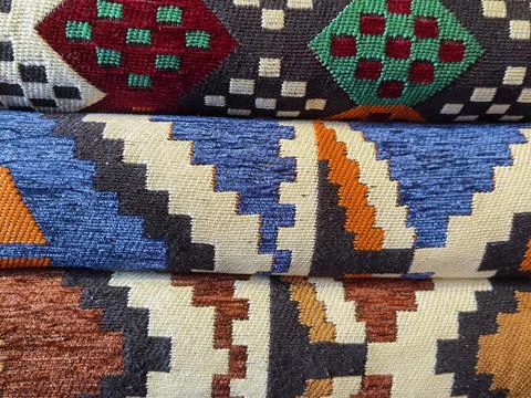 Pattern as background decoration in different colors Stock Photos