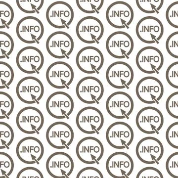 Pattern background Domain dot sign icon Stock Illustration