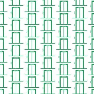 Pattern background elevator icon Illustrazione stock